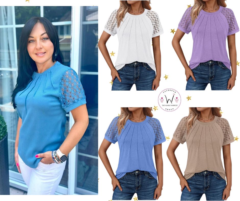 Lace sleeve blouse by AUTOMET!