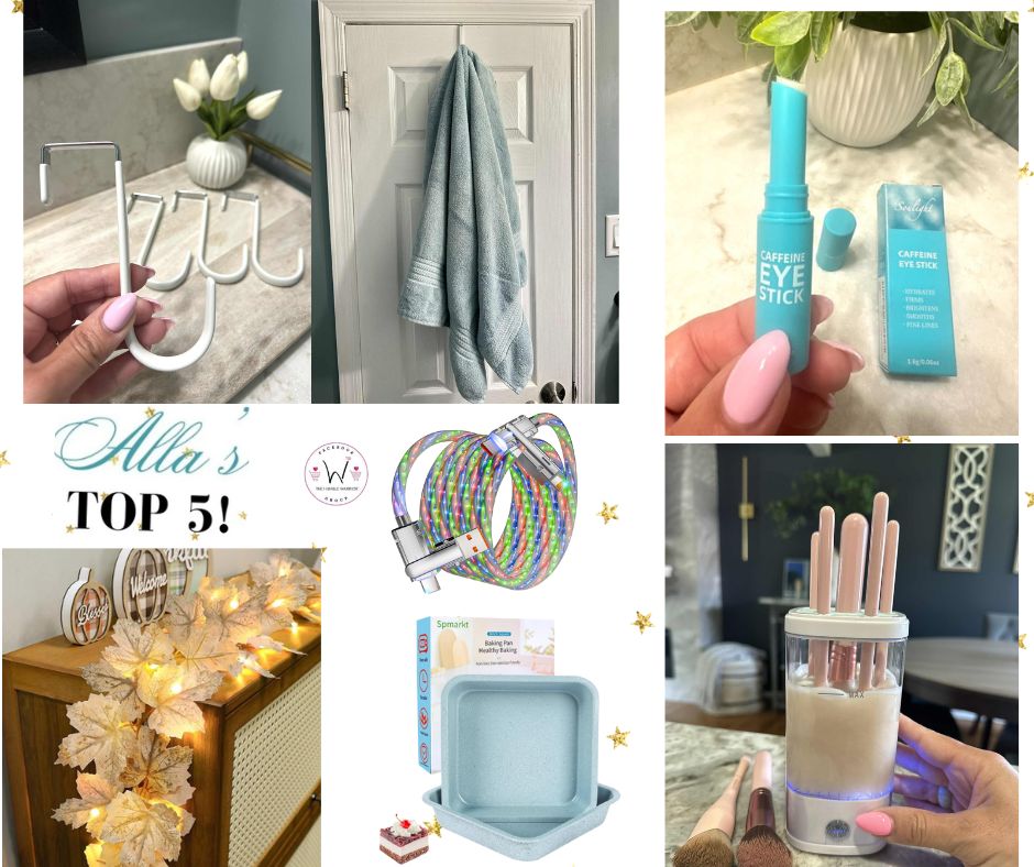 Alla’s TOP 5 best-selling items posted yesterday plus a bonus item!