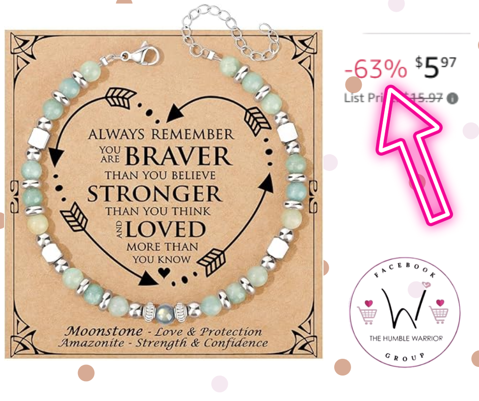 Thoughtful Message Bracelet on Sale