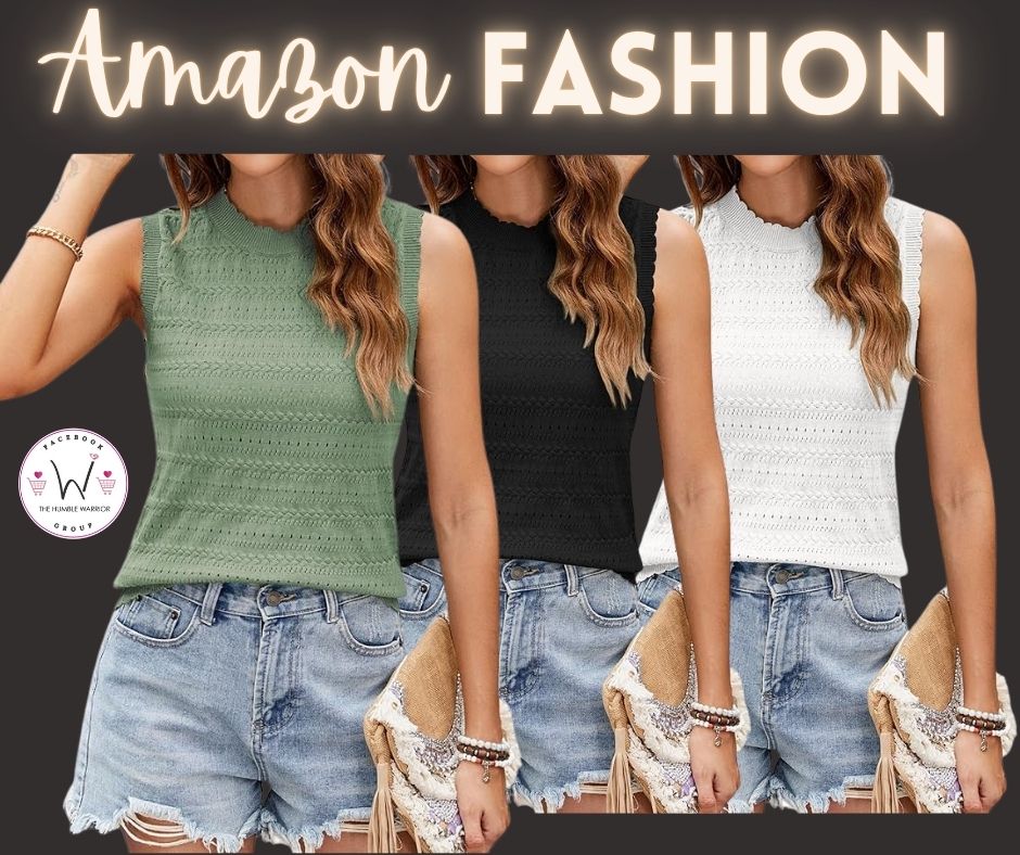 crochet sweater vest from ZAFUL