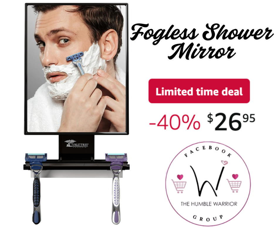 Fogless Shower Mirror