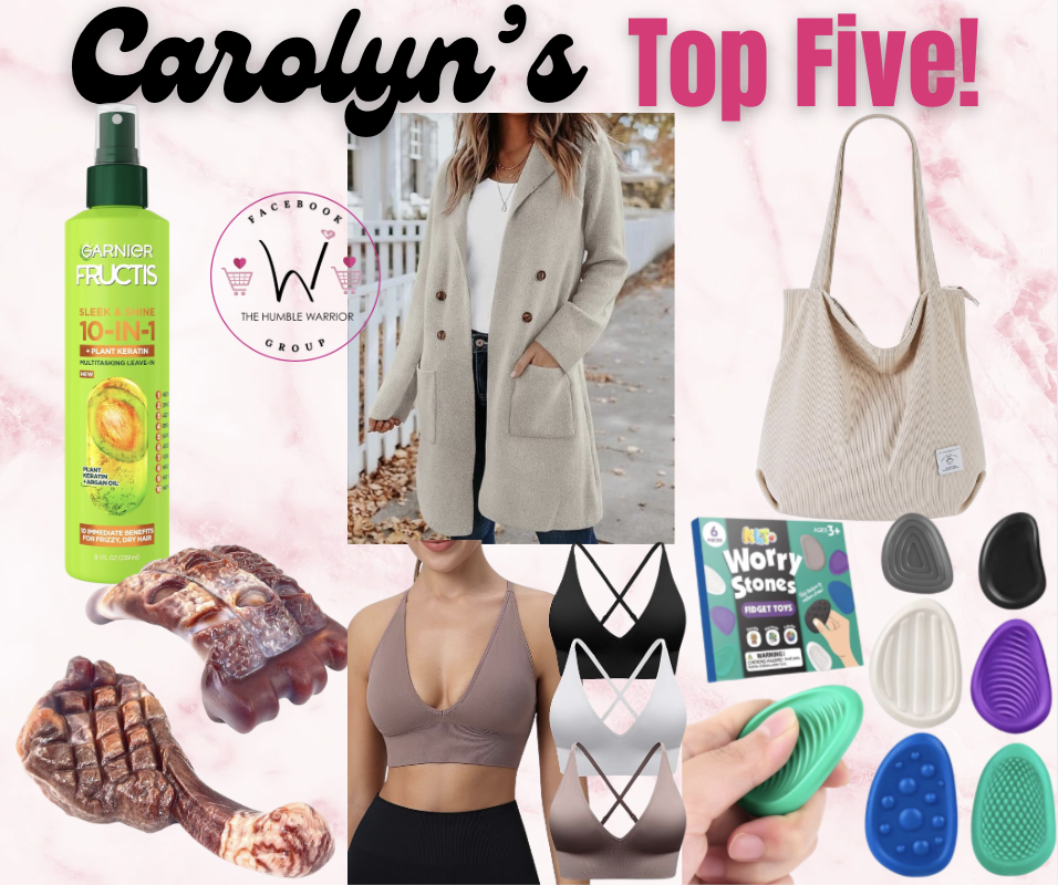 Carolyn’s Top Five!