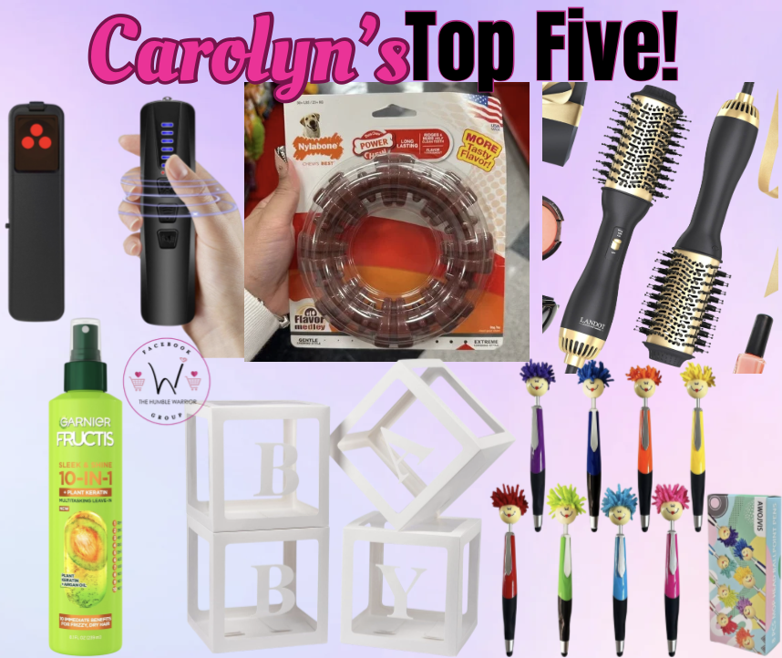 Carolyn’s Top Five!