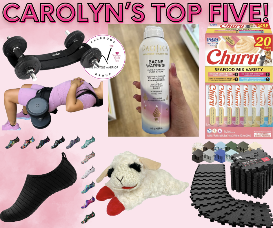 Carolyn’s Top Five!