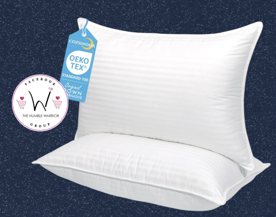 2 Pack of Queen Size Pillows!