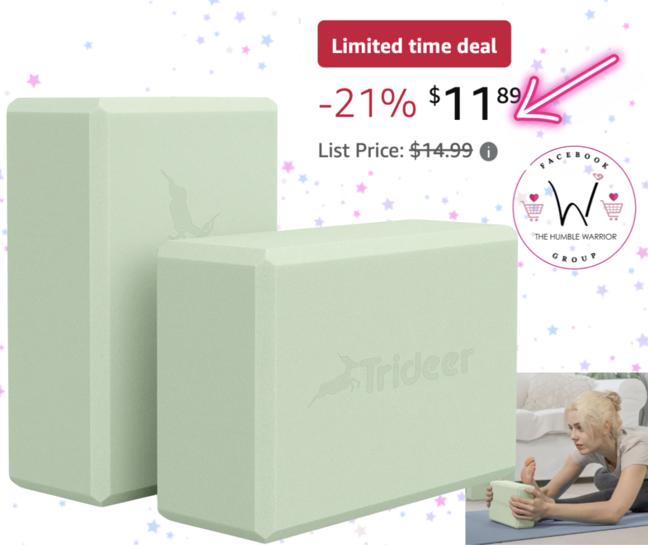 2-Pack of Trideer Yoga Blocks!