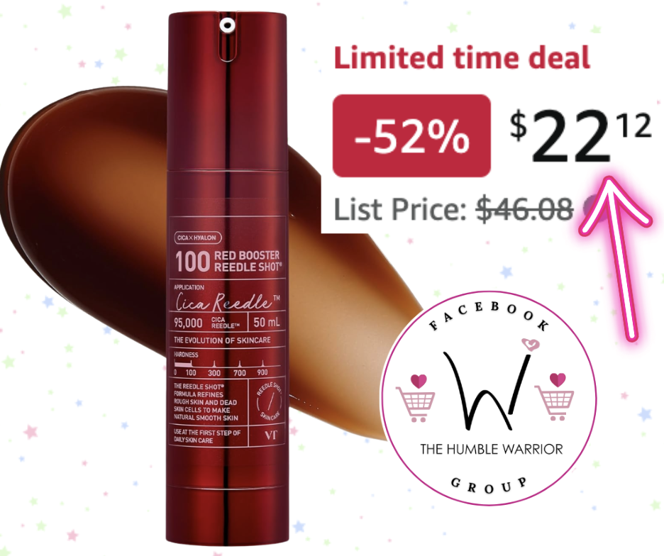 VT COSMETICS Red Booster Reedle Shot 100!