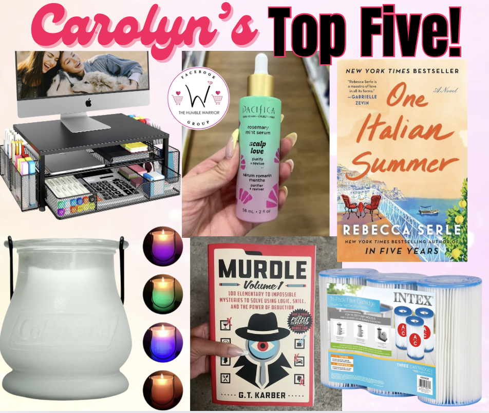 Carolyn’s Top Five!