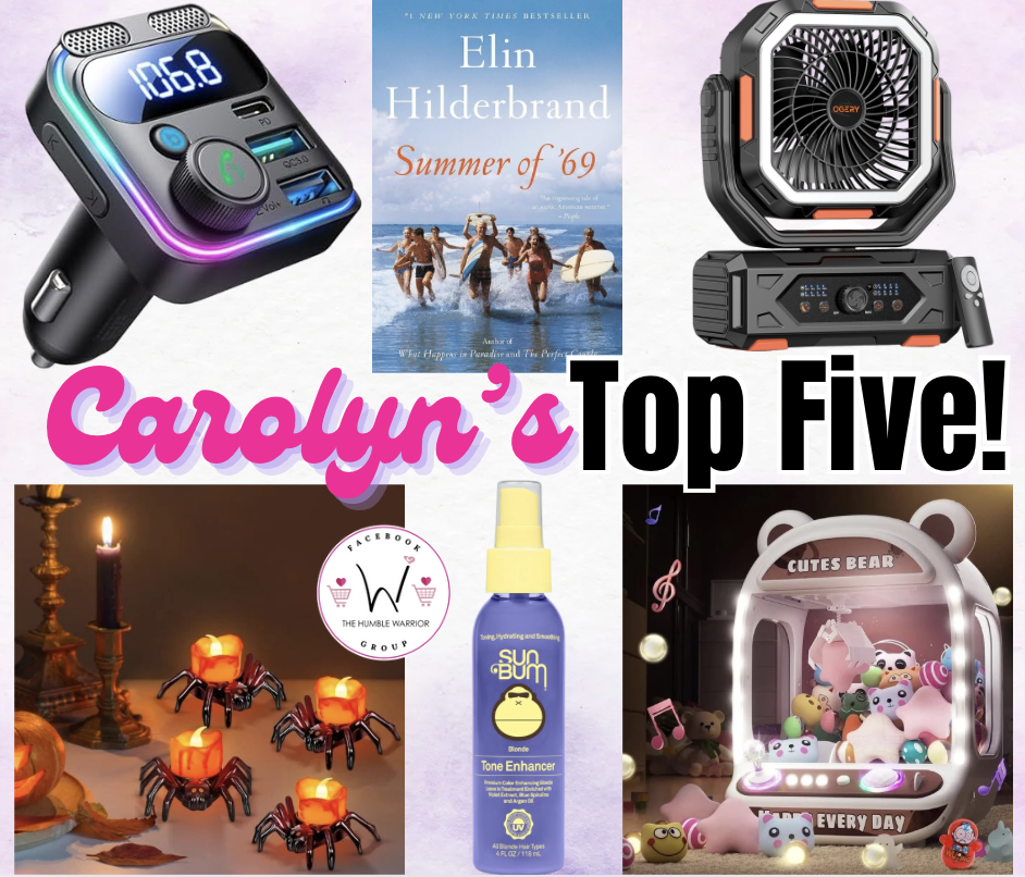 Carolyn’s Top Five!