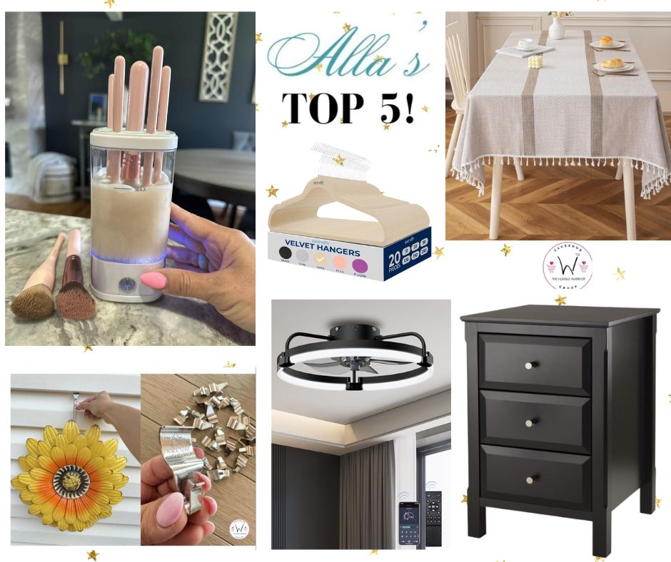 Alla’s TOP 5 best-selling items posted yesterday plus a bonus item!