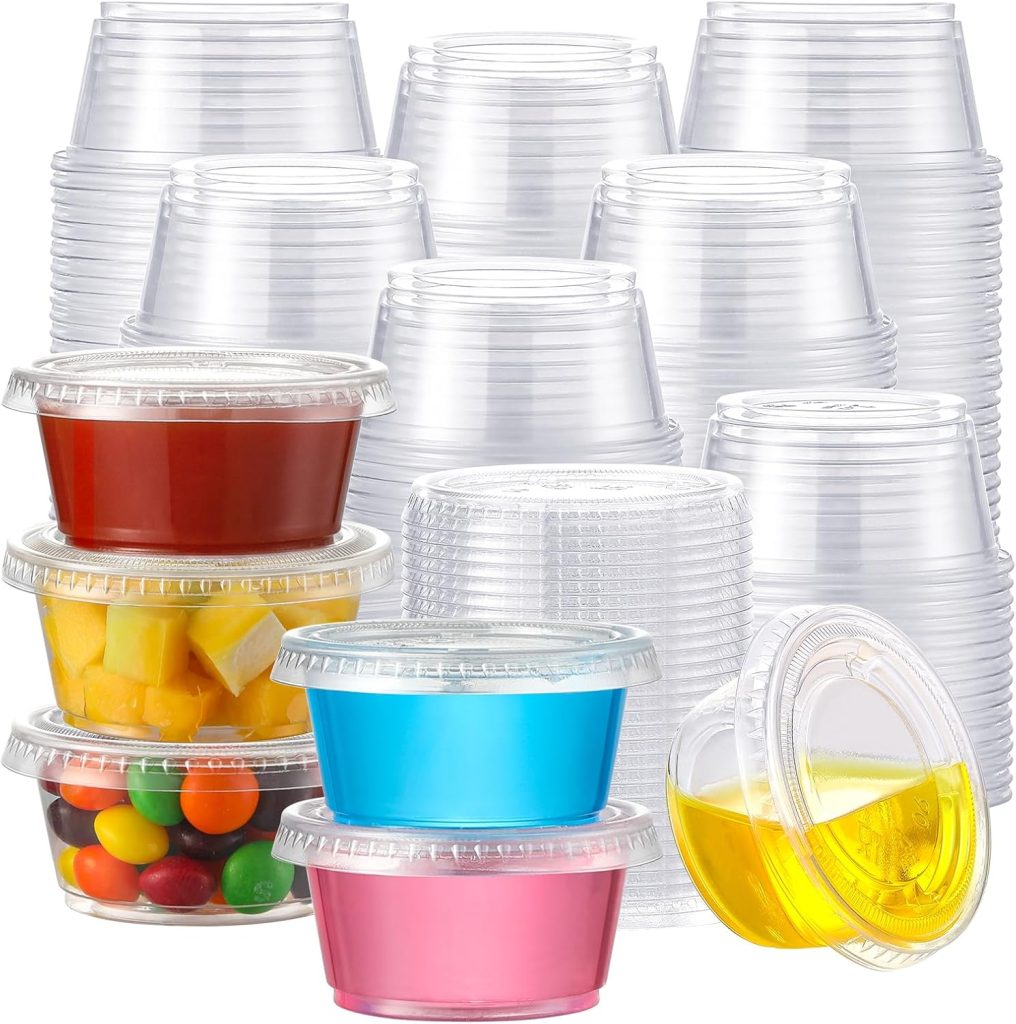 120 Pack of Plastic Containers