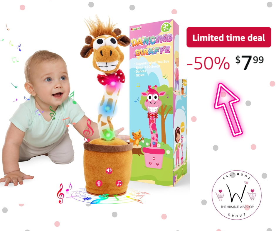 Dancing Talking Giraffe Toy on Sale!