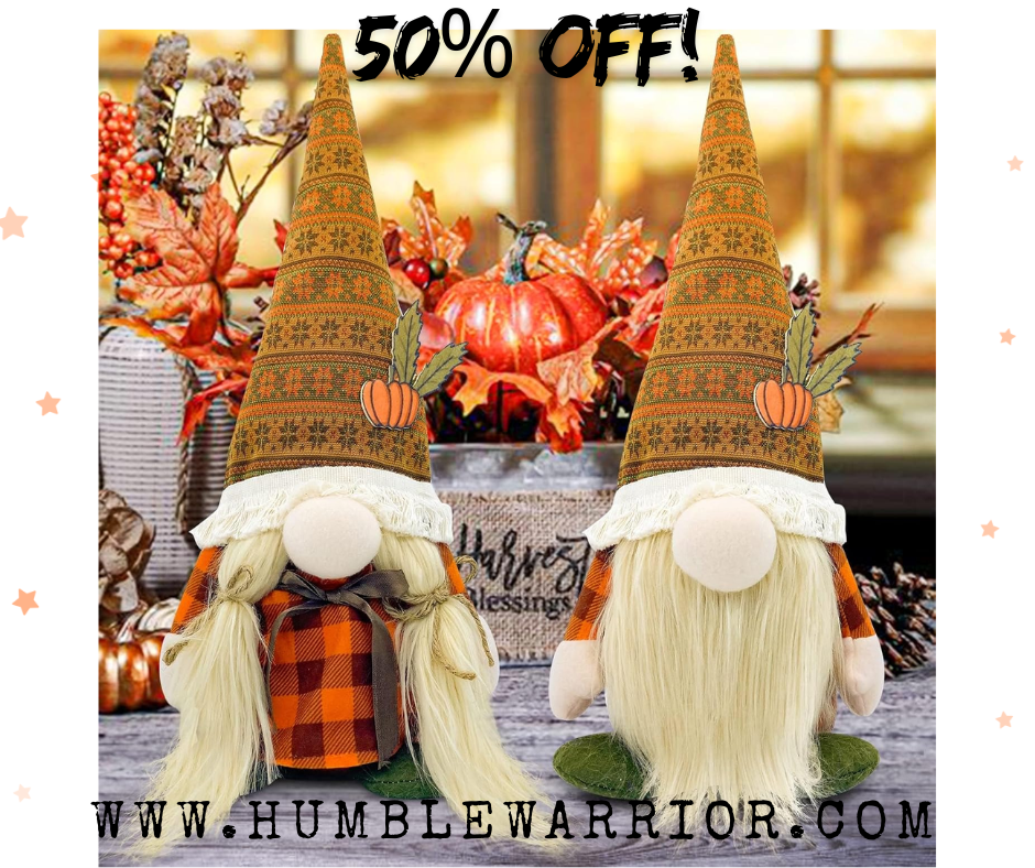 Adorable Pair of Gnomes on Sale