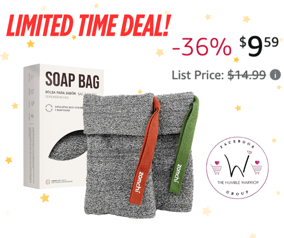 Exfoliating Soap Bags on Sale