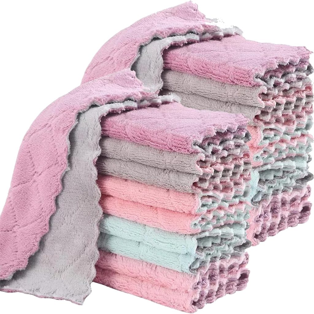 20 Pack Microfiber Cleaning Cloths only