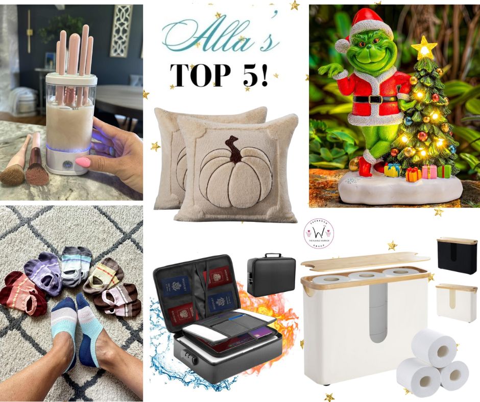 Alla’s TOP 5 best-selling items posted yesterday plus a bonus item!