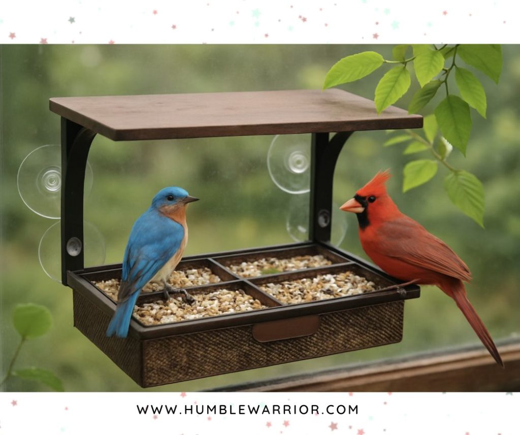 window bird feeder