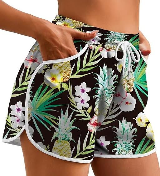 Women’s Drawstring Board Shorts