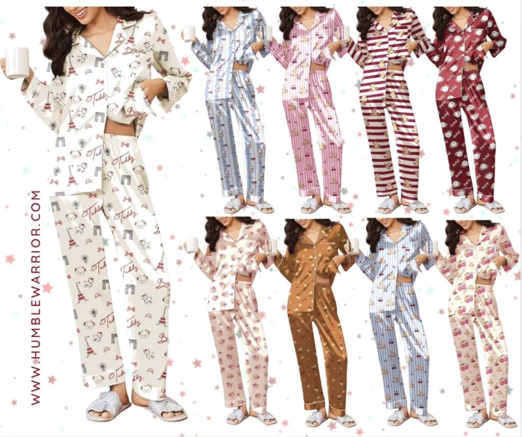 Ekouaer teddy bear pajamas