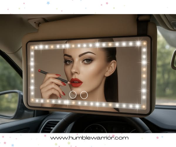 Car Sun Visor Vanity Mirror