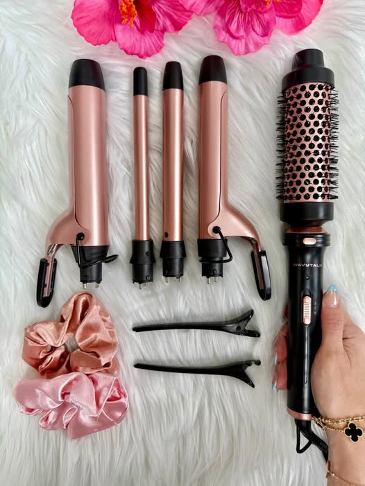 Wavytalk 5-in-1 Curling Iron Set