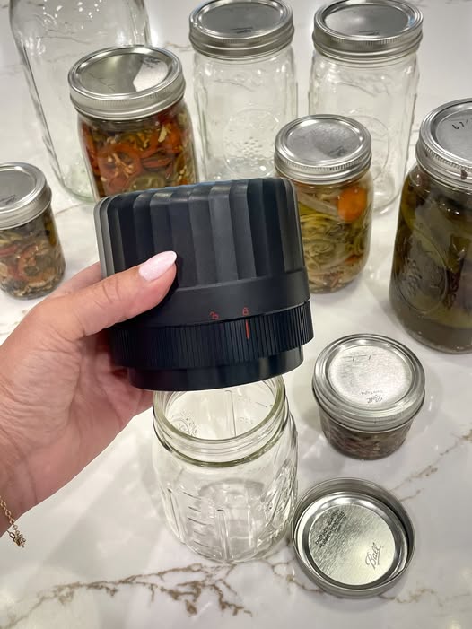 2025 Electric Mason Jar Vacuum Sealer