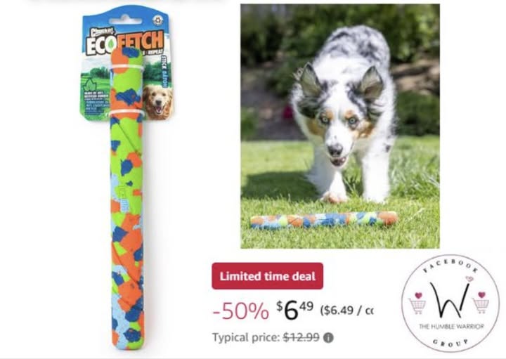 EcoFetch Fetch Stick Dog Toy