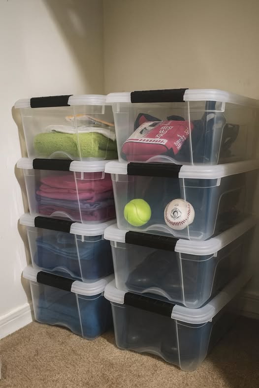 IRIS USA 13 Qt Stackable Storage Bins