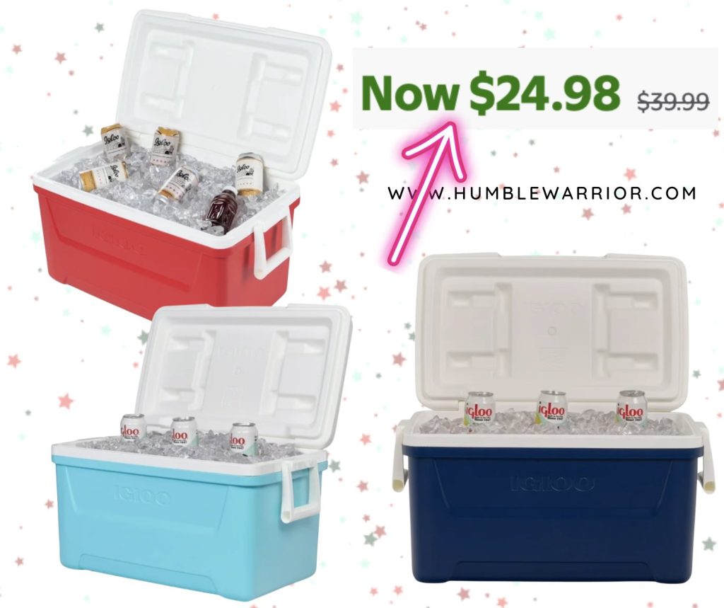 Igloo 48 QT Laguna Hard Sided Ice Chest Cooler
