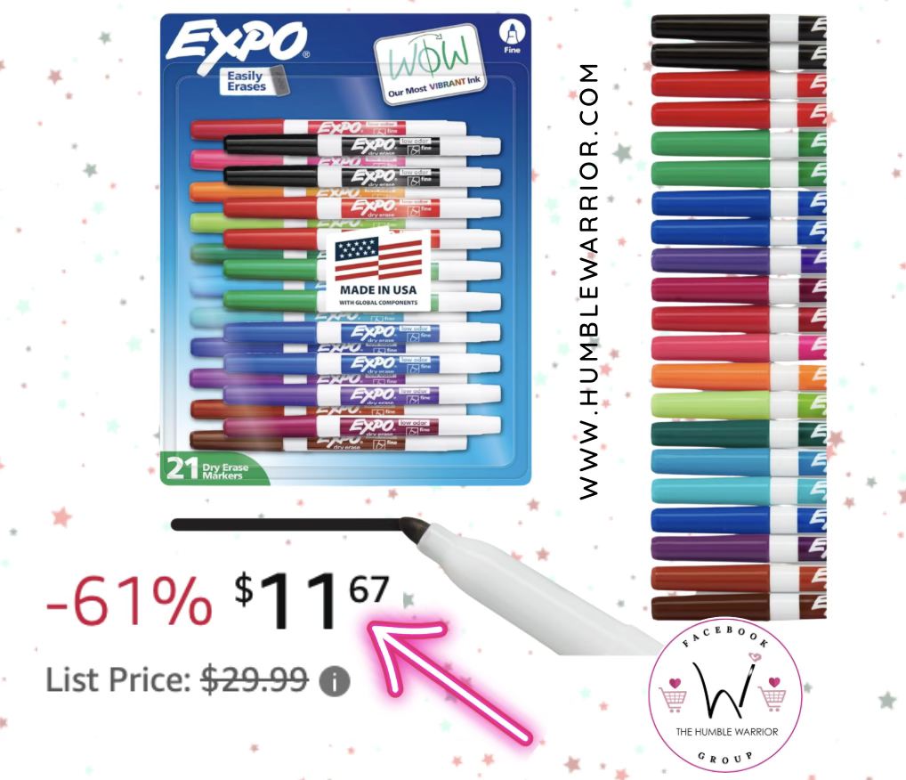 EXPO Dry Erase Markers