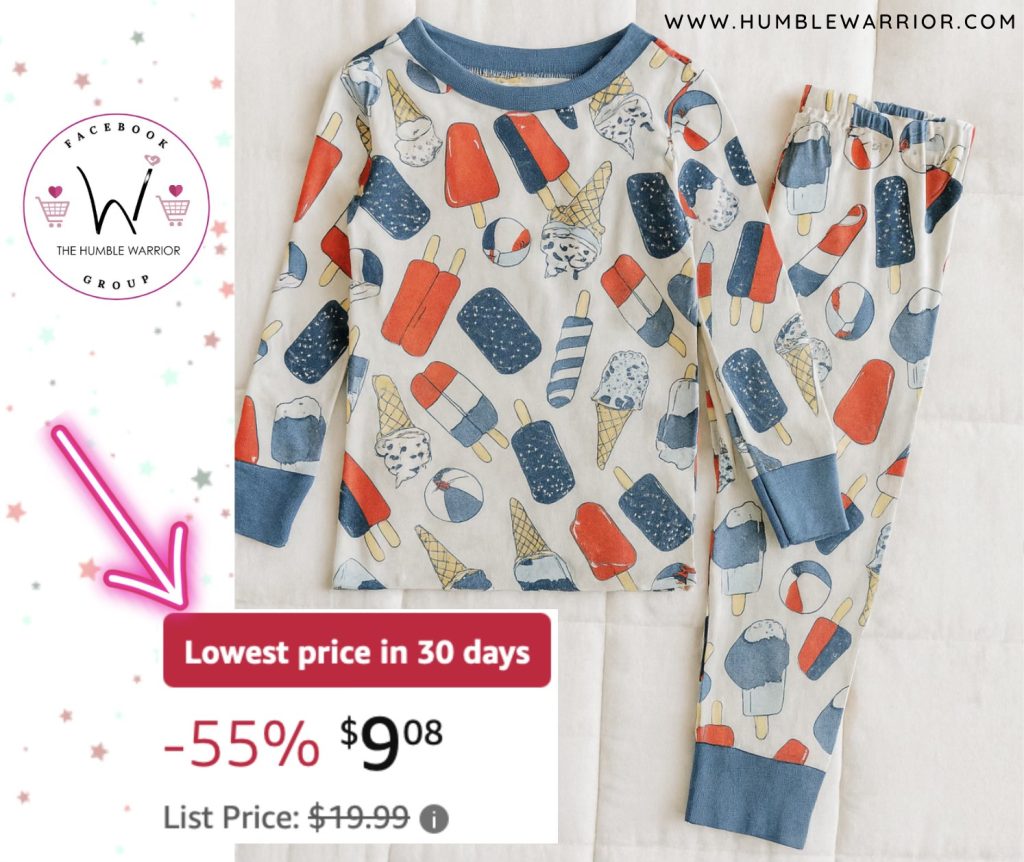 HonestBaby’s unisex 2-piece pajamas