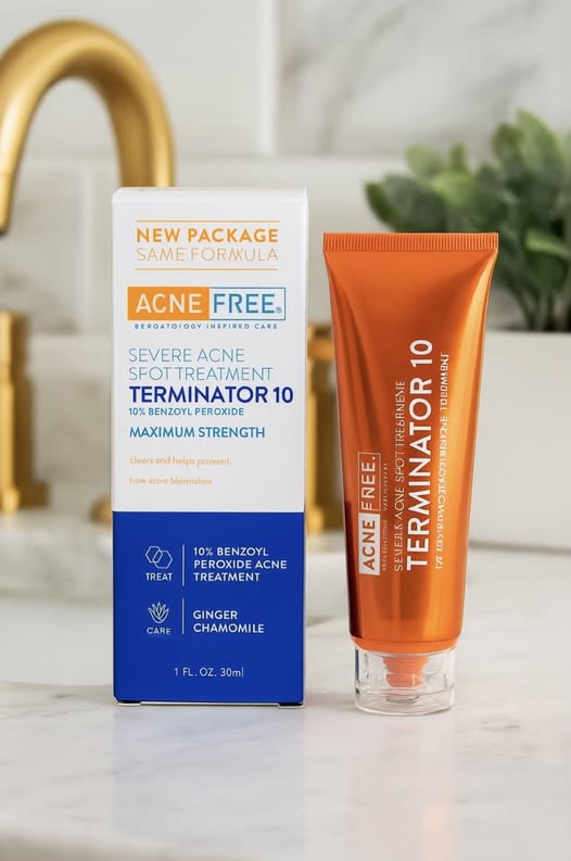 AcneFree Terminator 10 packs 10% benzoyl peroxide