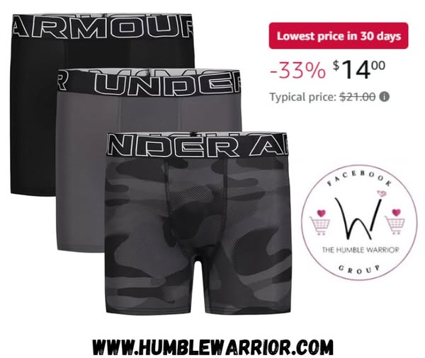 Under Armour Boys’ Big Performance Boxer Briefs