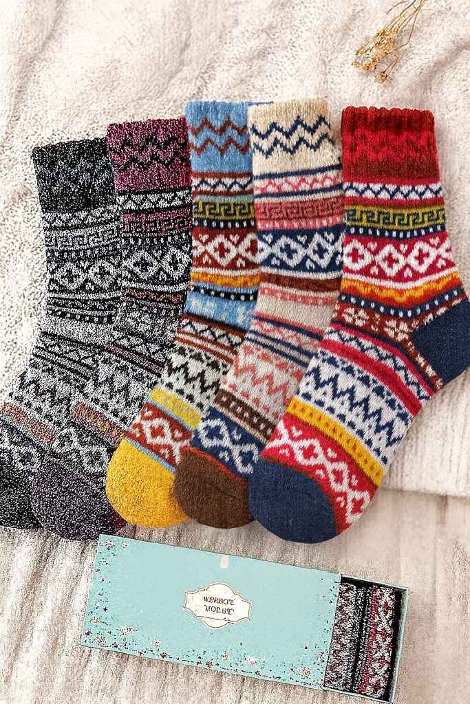 ICEIVY Knit Wool Socks