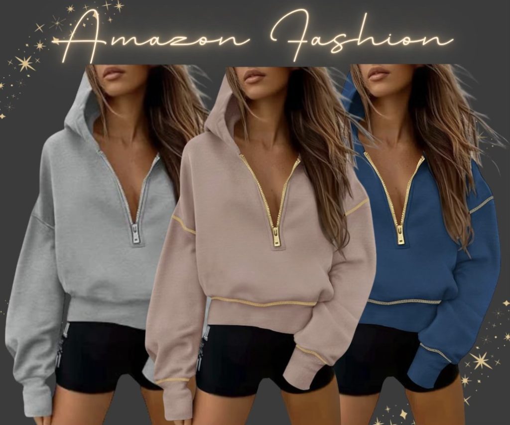 Prettygarden quarter zip hoodies