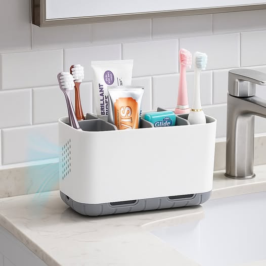 Boperzi Toothbrush and Toothpaste Holder