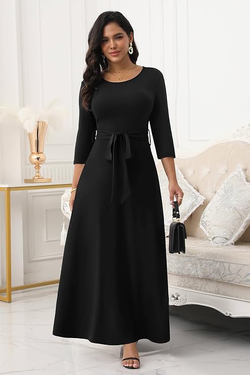long maxi dress from FANDEE