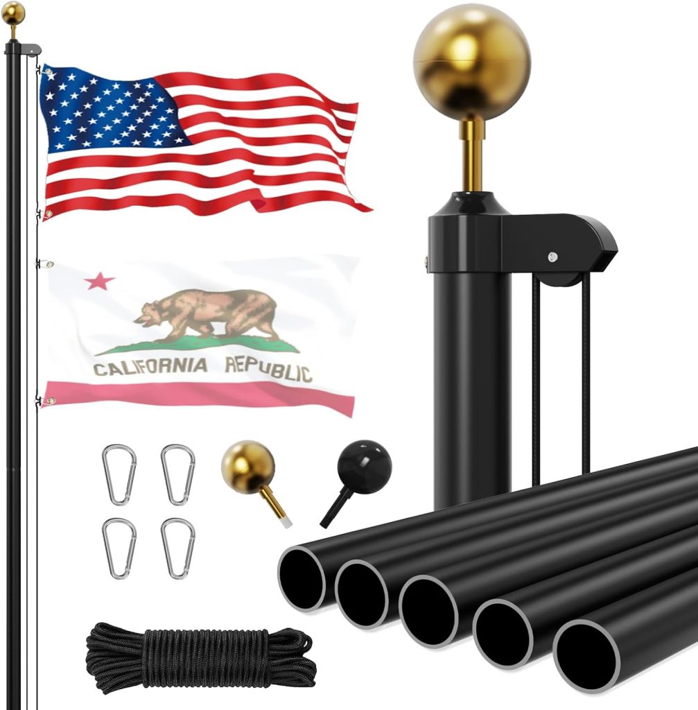 25 FT Flag Pole Kit