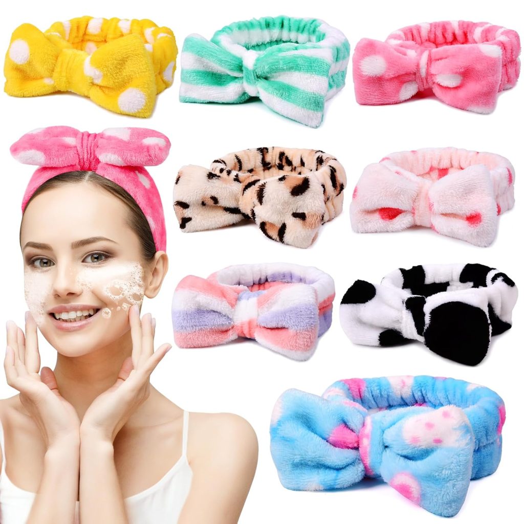 8-Pack of Spa Headbands!