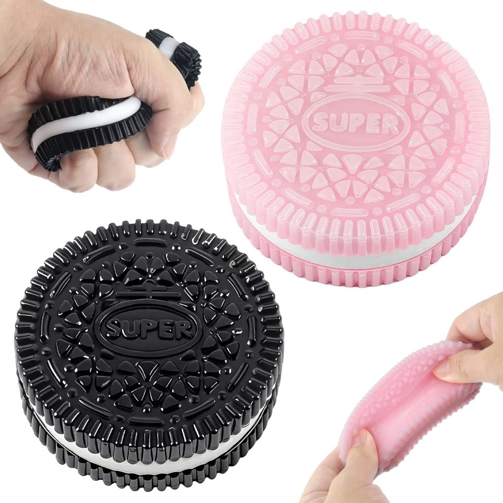 2-Pack of Sticky Cookie Toys!