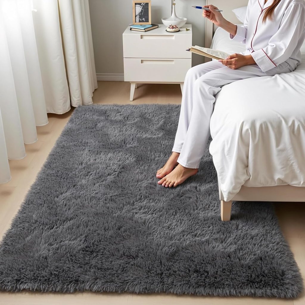 Zentavio Soft Fluffy Shag Area Rugs