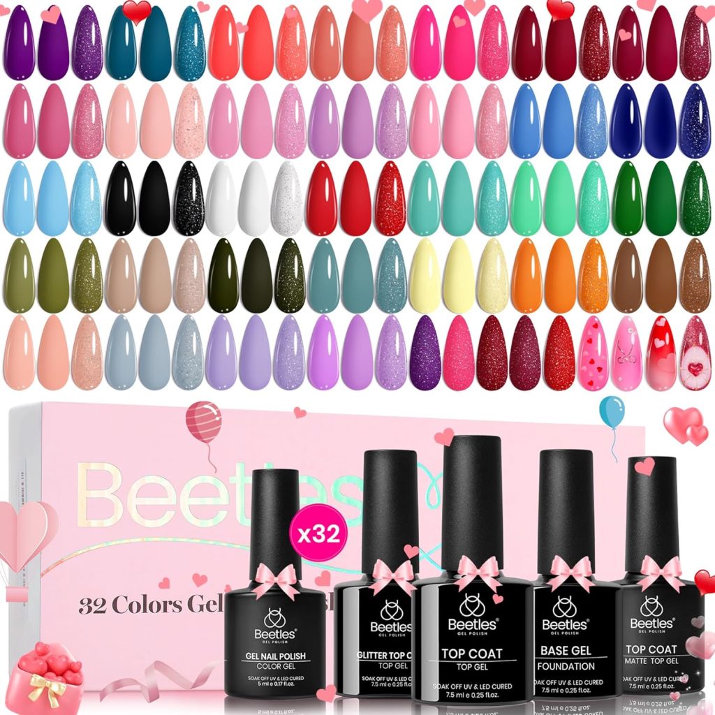 Beetles 32-Piece Gel Nail Polish Kit!