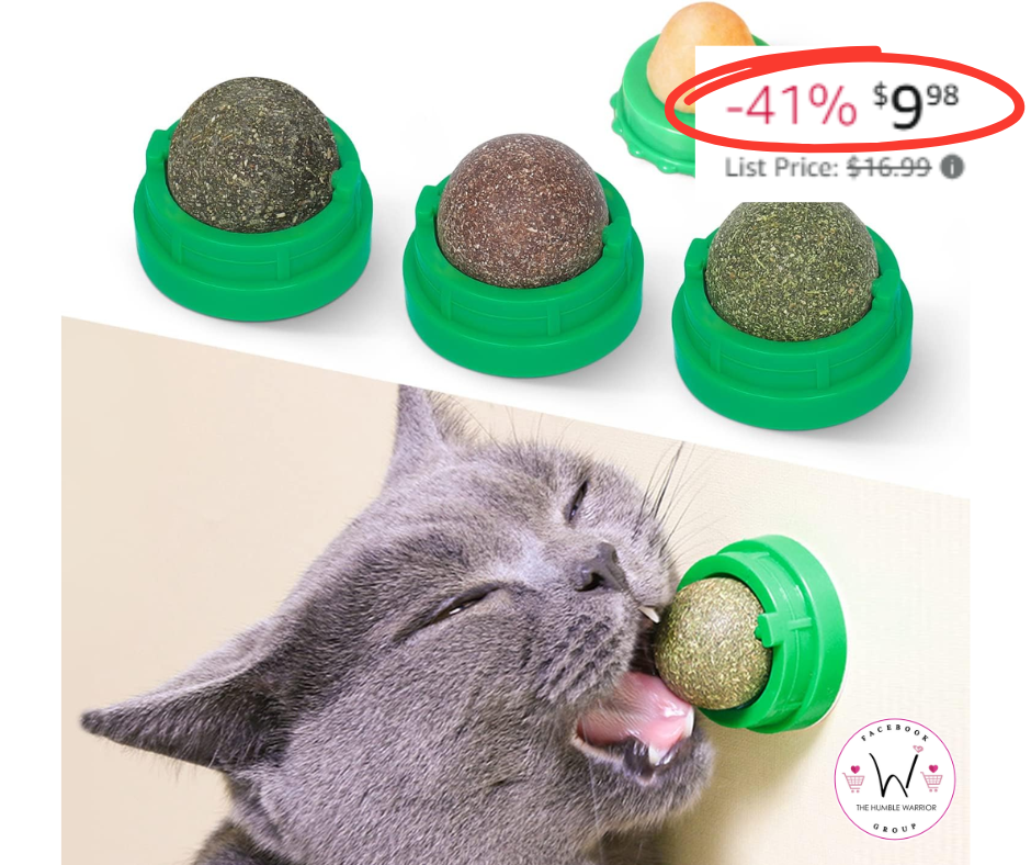 Catnip & Silvervine Energy Balls