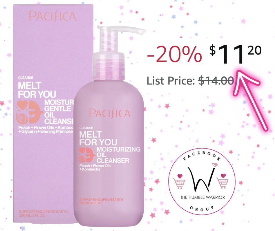 Pacifica Melt for You Moisturizing Gentle Oil Cleanser!