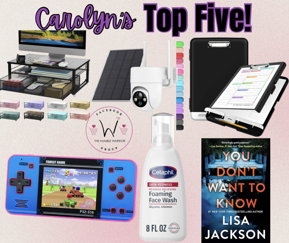 Carolyn’s Top Five!