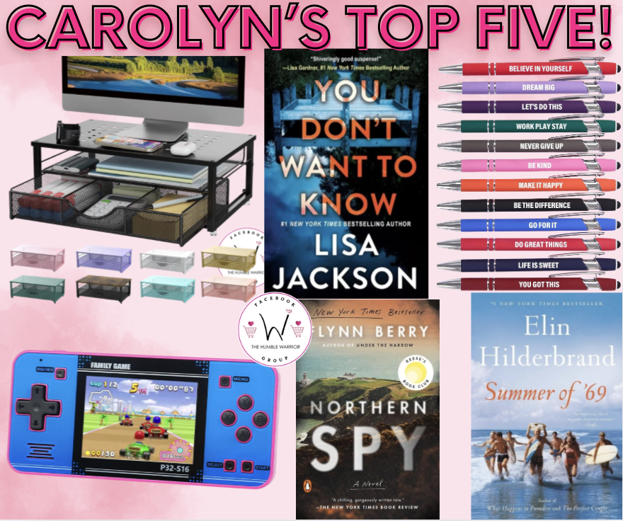 Carolyn’s Top Five!