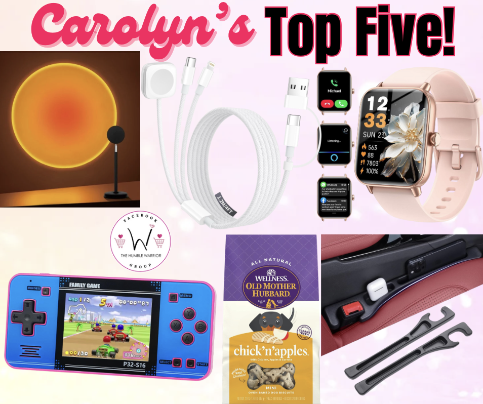 Carolyn’s Top Five!