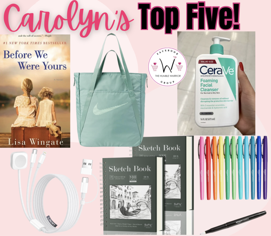 Carolyn’s Top Five!