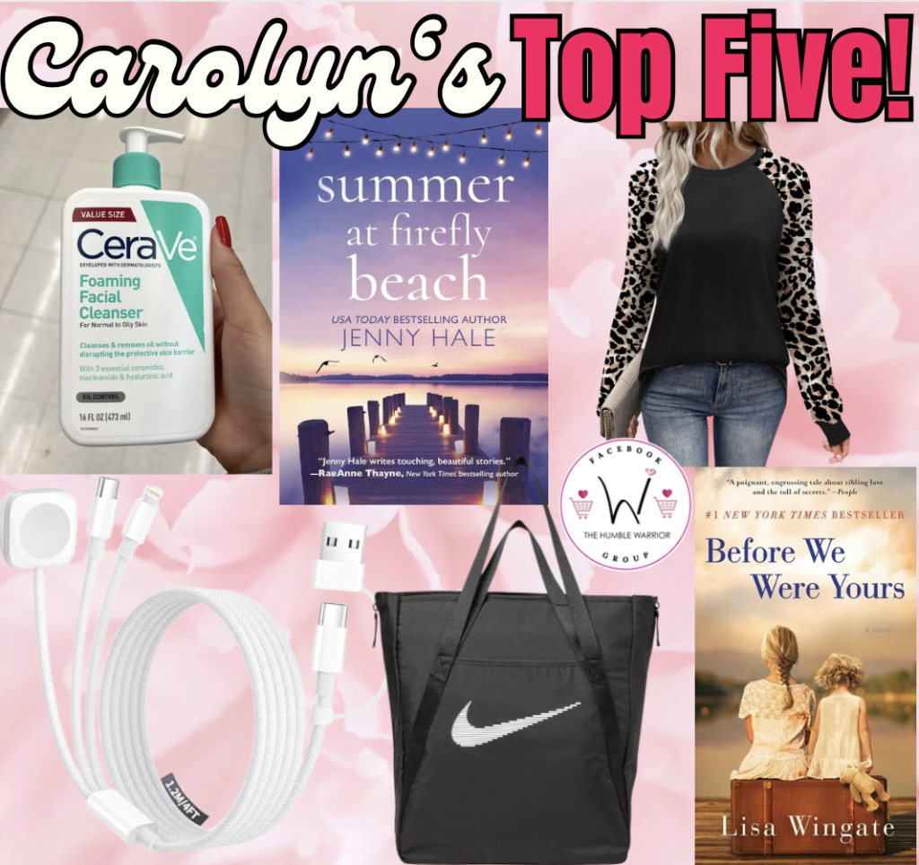 Carolyn’s Top Five!