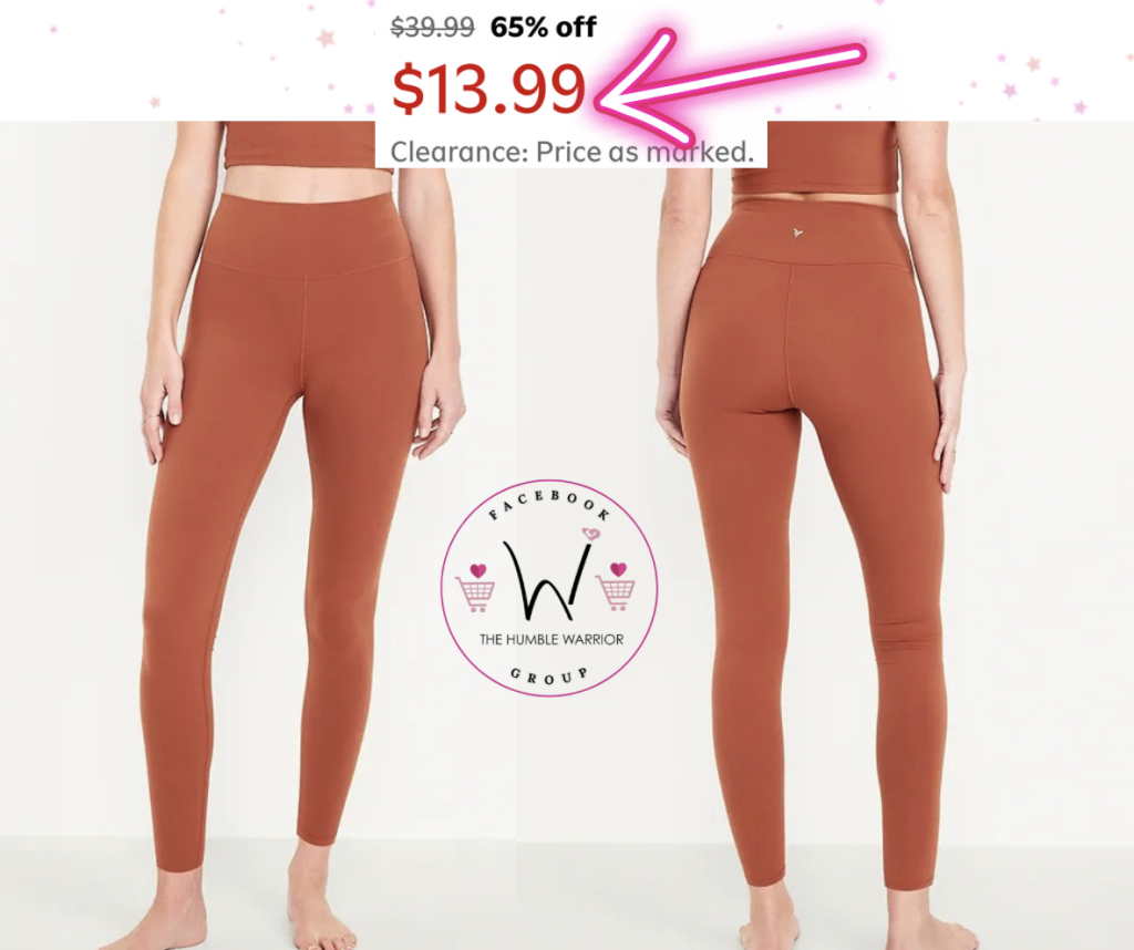 Old Navy High-Rise Studio Smooth Leggings!